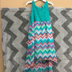 kids blue dress
